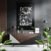 Batman Brushed Aluminium Dibond Wall Art.